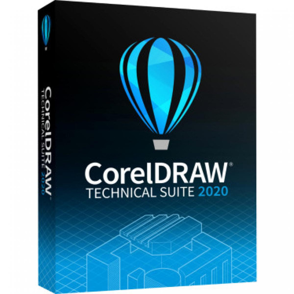 Suites Graphiques Corel CorelDRAW Technical Suite 2020 - Licence Perpétuelle - 1 poste