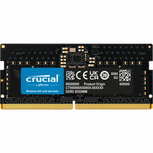 Crucial - Mémoire RAM Crucial CT8G56C46S5 8 GB DDR5 SDRAM DDR5 Crucial  - Bonnes affaires Crucial