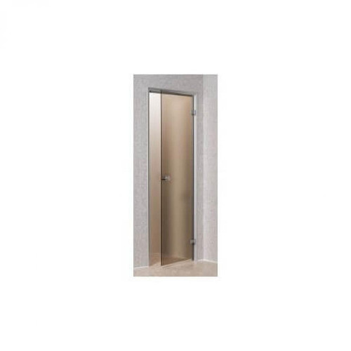 Desineo - Porte pour Hammam Bronze 70 x 190 cm verre trempé sécurite cadre en aluminium Desineo  - Spas, Jacuzzis, Saunas