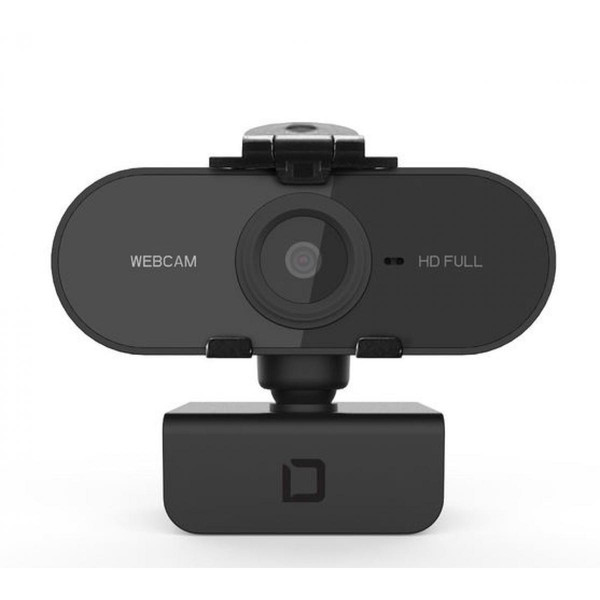 Webcam Dicota DICOTA Webcam USB PRO FHD Autofocus, Micro intégré,Plug&Play Couleur Noir cache web cam inclus Packaging retail D31841