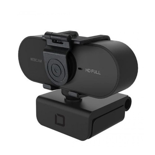 Dicota DICOTA Webcam USB PRO FHD Autofocus, Micro intégré,Plug&Play Couleur Noir cache web cam inclus Packaging retail D31841