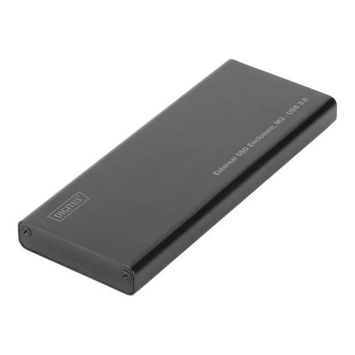 Boitier disque dur Digitus DIGITUS Boitier USB3.0 pour SSD M2 Alu Noir