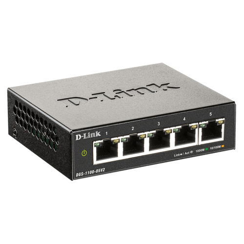 Dlink - Easy Smart Managed Switch 5P Easy Smart Managed Switch 5 Ports Gigabit Dlink  - Dlink