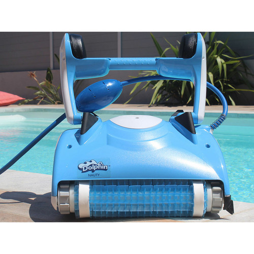 Dolphin - Robot electrique de piscine fond et parois - nauty - DOLPHIN Dolphin  - Robot Nettoyeur Entretien piscines et spas