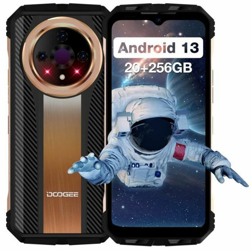 Doogee - Telephone portable incassable DOOGEE V31GT Android 13,6.58"FHD+ 20+256Go déblocage du visage 10800mAh-66W Smartphone débloqué -Or Doogee  - Smartphone Android Doogee