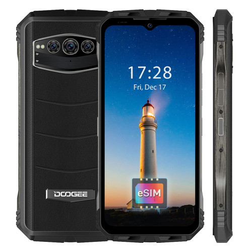 Doogee - DOOGEE V30 Smartphone Robuste 8Go + 256Go 6.58'' 108MP Caméra IP68 Téléphone 10800mAh 66W Charge Rapide NFC Soutenir ESIM GPS - noir Doogee  - Smartphone Android Doogee