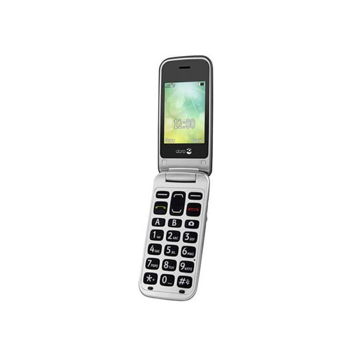 Doro - Doro 2424 Housse pour téléphone portable Graphite / Blanc Doro  - Téléphone Portable Doro