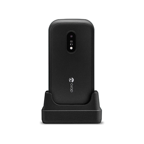 Doro - Téléphone portable Doro 6040 avec couvercle noir Doro - Téléphone Portable Pack reprise