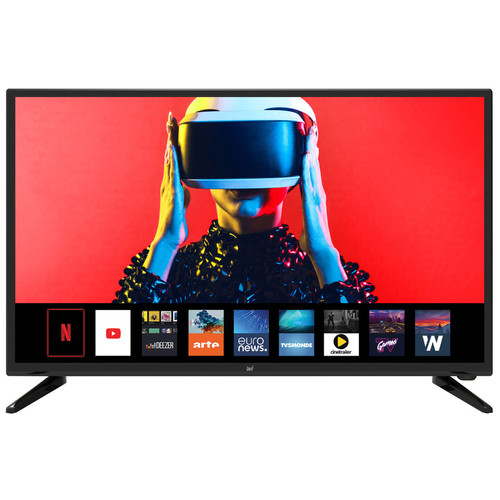 Dual - TV Smart 32'' HD LED 80 cm Netflix YouTube PrimeVideo Dual  - Soldes TV, Home Cinéma