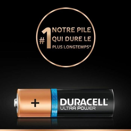 Piles rechargeables Duracell - Pile alcaline blister x8 Duracell Ultra Power LR6 - AA Star Wars 1.5V 2700mAh - Blister(s) x 8