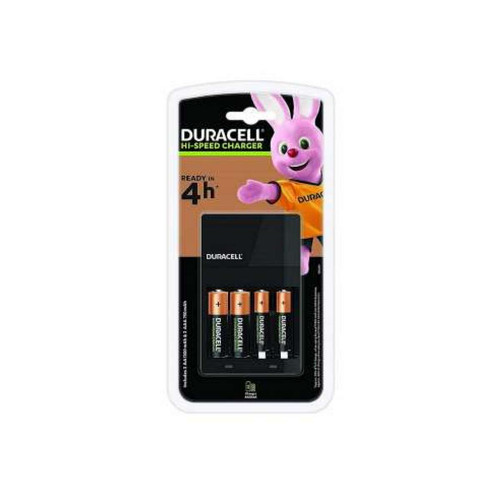 Duracell - Duracell Chargeur de Piles CEF14 4 Heures - Piles Rechargeables incluses - AA + AAA Duracell  - Piles Duracell