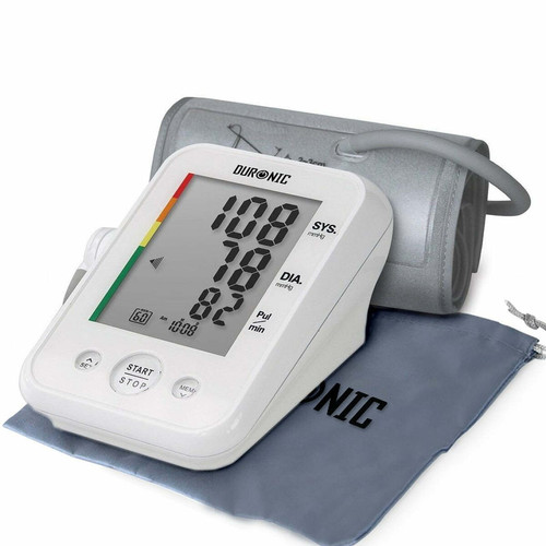 Duronic - BPM150 Tensiomètre électronique pour bras avec brassard ajustable 22-42 cm - Mesure automatique de la tension artérielle - Certifié Médicalement - Large écran LCD Duronic  - Santé et bien être connectée