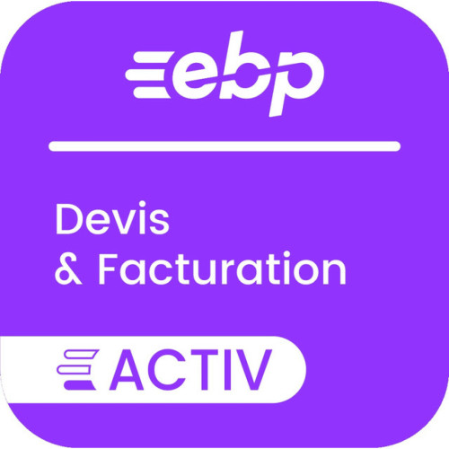 Comptabilité, Devis & Facturation Ebp EBP Devis et Facturation Activ Gamme Eco - Licence 1 an - 1 poste - A télécharger