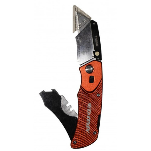 Outils de coupe Edma Couteau cutter pliable pro EDMA avec pochette - 60655