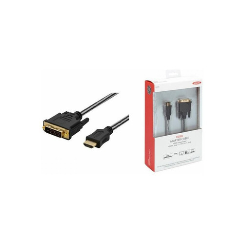 Ednet - ednet Câble adaptateur HDMI-A - DVI-D(24+1), 5,0m () Ednet  - Ednet