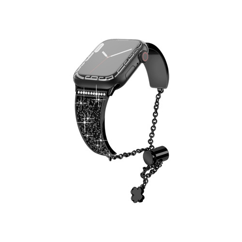 Eko - Eko Bracelet pour Apple Watch 38/40/41mm Shiny Noir Eko  - Eko