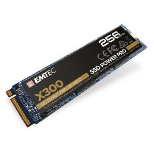 Emtec - Emtec X300 M.2 256 Go PCI Express 3.0 3D NAND NVMe Emtec  - SSD Interne 256