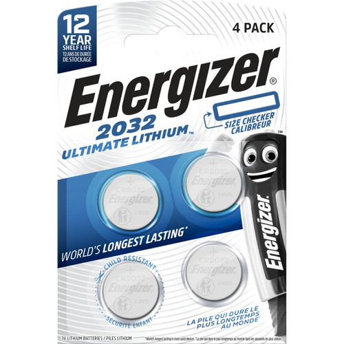 Energizer - pile miniature - energizer ultimate lithium - cr2032 - lot de 4 - energizer 422993 Energizer  - Energizer