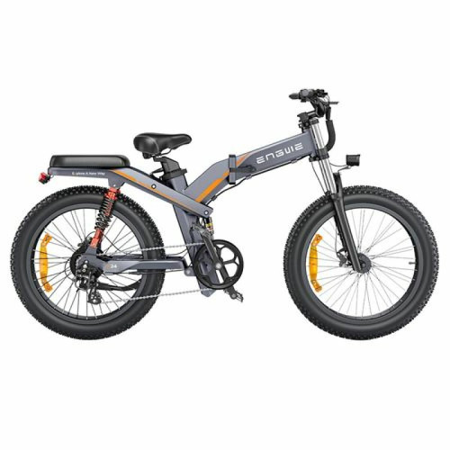 Engwe - Vélo électrique Pliant ENGWE X24 25Km/h Moteur 250W 24''*4.0 Fat Bike Autonomie 100-150km 19,2Ah et 10Ah double batterie Gris Engwe  - Vélo électrique