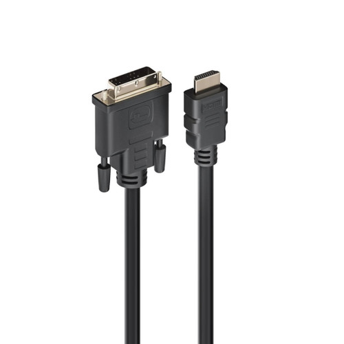 Ewent - Câble HDMI vers DVI Ewent EC1350 Noir - 3 m Ewent  - Convertisseur Audio et Vidéo  Hdmi