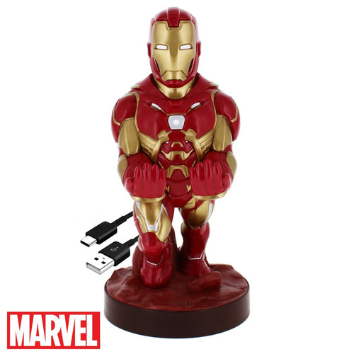 Exquisit - Figurine Marvel Iron Man cable guy - compatible manette Xbox one / PS4 / Smartphone et autres Exquisit  - Exquisit