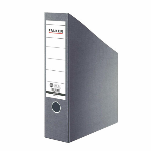 Falken - Falken 11287133 Range-revues Format A4/C4 en carton dur de RC, Largeur de dos 75 mm, noir Falken  - Falken