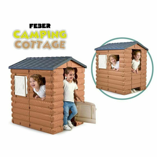 Feber - Maison de jeux pour enfants Feber Camping Cottage 104 x 90 x 1,18 cm Feber  - Feber