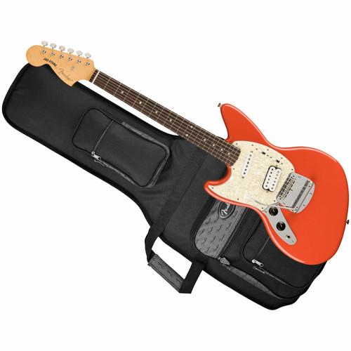 Fender - Kurt Cobain Jag-Stang LH Fiesta Red + Housse Fender Fender  - Fender