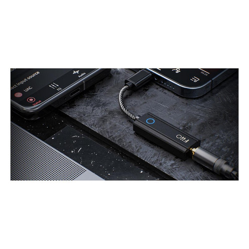 Accessoires casque FiiO KA1-TC (USB-C) Noir - DAC et Ampli Casque Portale