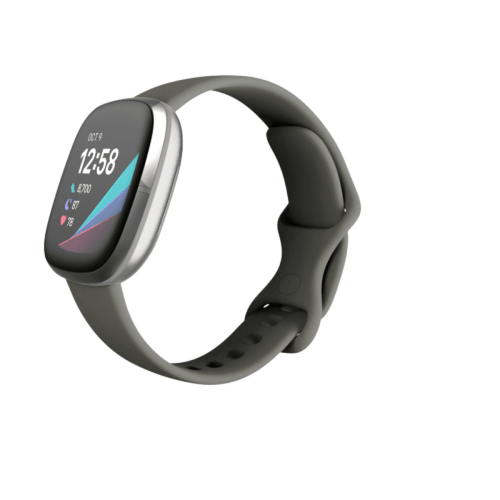 Fitbit - FB512SRSG Montre Intelligente 1.58″ Bluetooth Synthetic IOS Android Gris Argent Fitbit  - Fitbit