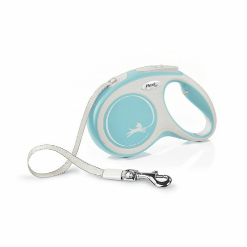Flexi - Laisse New Comfort M Tape 5 m light blue Flexi CF20T5-251-HBL-20 Flexi  - Laisse pour chien Flexi