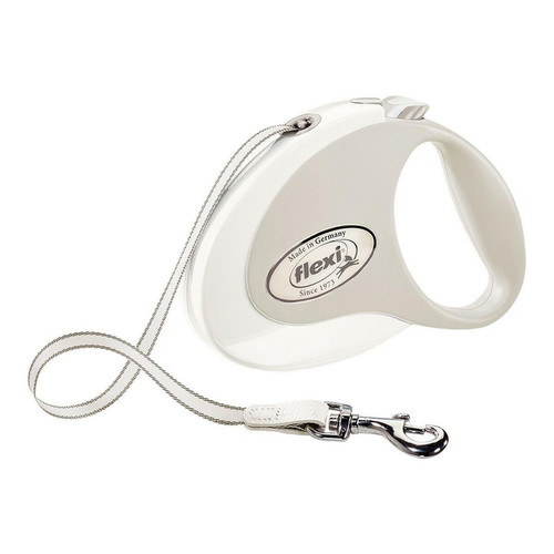 Flexi - Laisse Style S Tape 3m white Flexi COS-251-W Flexi  - Laisse pour chien Flexi