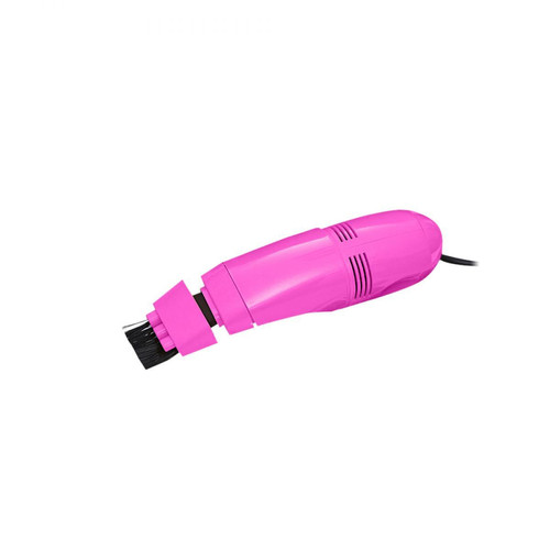Generic - Creative USB Clavier Aspirateur Portable Mini Ordinateur de poche USB Aspirateur Clavier Cleaner (Rose Rouge)808 Generic  - Mini clavier usb