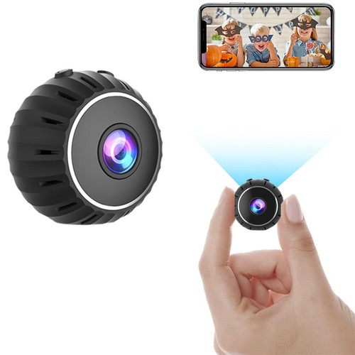 Generic - Enregistreur vidéo d'intérieur de moniteur de bébé de sécurité à la maison de caméra de nounou cachée sans fil avec la caméra intelligente de vision nocturne infrarouge de HD Generic  - Accessoires caméra
