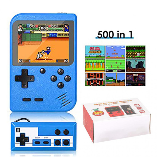 Generic - Rétro mini console de jeu vidéo tenue dans la main 500 jeux classiques intégrés pour les enfants @7e Edition1 Generic  - Console enfant 5 ans