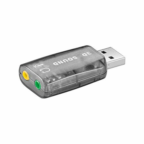 Goobay - Mini Carte son externe USB Goobay  - Carte Audio