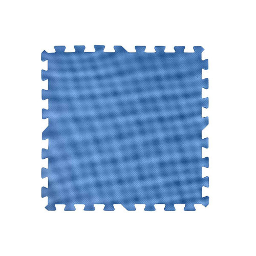 Gre - Lot de 9 dalles de protection de sol 50 x 50 cm bleues épaisseur 8 mm pour piscine - Gré Gre  - Gre