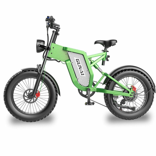 Gunai - MX25 Vélo électrique 20*4.0 Pouces VTT E-Bike 1000W 25Ah 50Km/h Vitesse Max Shimano 7-Vitesse Utile - Vert Gunai  - 24ème Anniversaire Rue du Commerce Mobilité électrique