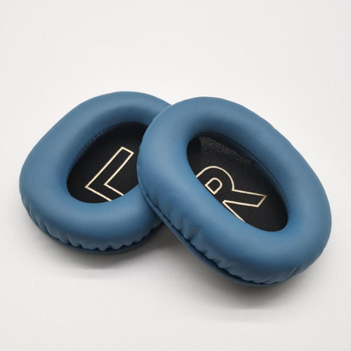 Accessoires casque GUPBOO Coussinets d'oreille, Oreillette de Remplacement pour Logitech Logitech G PRO X Accessoires Logitech Gpro Cache-oreilles en cuir protéiné d'origine, bleu