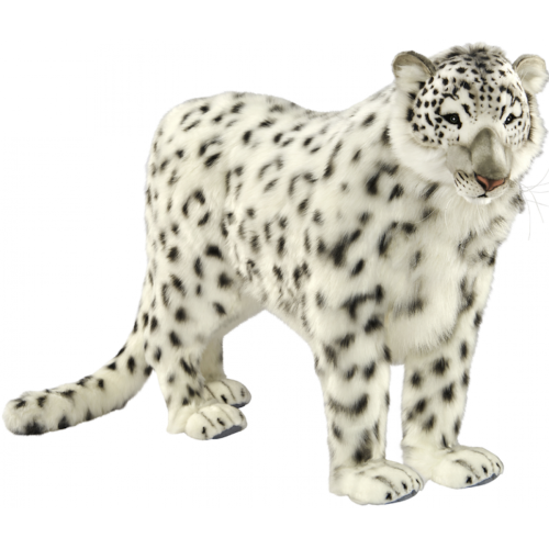 Hansa - Hansa Peluche Geante Leopard des Neiges 95 cm H et 122 cm L Hansa  - Hansa