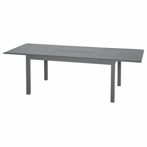 Hesperide - Table de jardin extensible Azua - Aluminium - 10 Personnes - Gris graphite Hesperide  - Tables de jardin