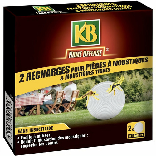 Kb - 2 recharges pieges a moustiques et moustiques tigres Kb  - Kb