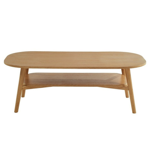 Tables basses Table basse scandinave 120x60x40 cm chêne - Collection Marcel