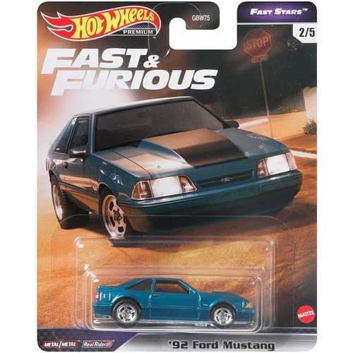 Hot Wheels - véhicule Fast & Furious '92 Ford Mustang Hot Wheels  - Hot Wheels