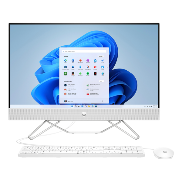 PC Fixe Hp HP All-in-One - 27-cb1016nf - Blanc