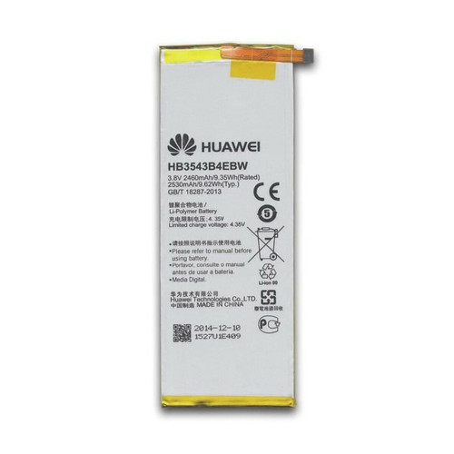 Huawei - Batterie Originale Huawei HB3543B4EBW Ascend P7 (2460 mAh) Huawei  - Téléphone Portable Huawei
