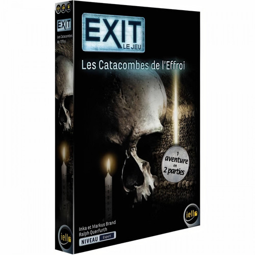 Iello - Exit : le jeu - Les Catacombes de l'Effroi - Jeu de société - Escape games - IELLO Iello  - Iello