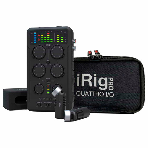Ik Multimedia - iRig Pro Quattro I/O Deluxe IK Multimédia Ik Multimedia  - Ik Multimedia