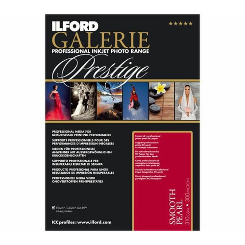 Ilford - Papier photo GALERIE Prestige Smooth Pearl - A3+ - 310 g/m2 - 25 feuilles Ilford  - Ilford