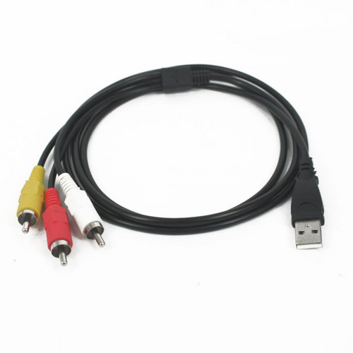 Câble antenne Ineck INECK - USB a RCA Cable Adaptateur Male a Male Cable